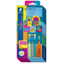 Set Happy Line 11 pzas escribe y colorea<Staedtler Online