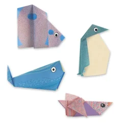 Set origami animales polares<Djeco Outlet