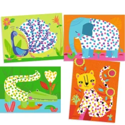 Set para colorear con puntos ¡Y punto pelota!<Djeco Clearance