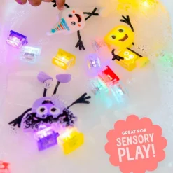 Set personaje Party Pal y 2 cubos multicolor con luz Glo Pals<Glopals New