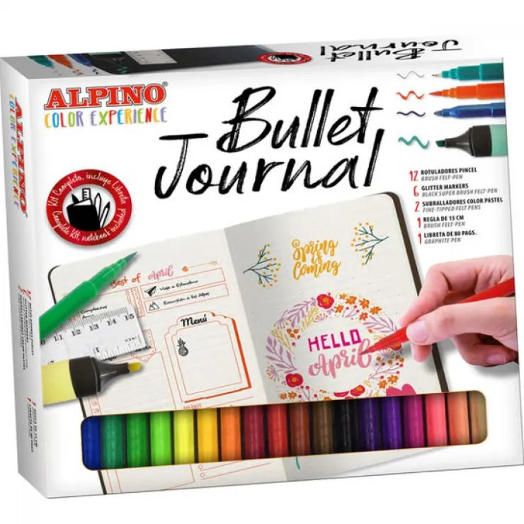 Set pinta y decora bullet journal<Alpino Clearance