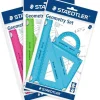 Set reglas escolares colores surtidos<Staedtler Hot