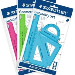 Set reglas escolares colores surtidos<Staedtler Hot