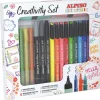 Set rotulador y marcador 20 unidades Creativity set<Alpino Outlet