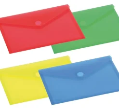 Sobre de polipropileno tamaño A5 con cierre de velcro 25 x 18cm.<Carchivo Outlet