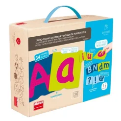 Tacto fichas letras y signos de puntuación<Akros Outlet