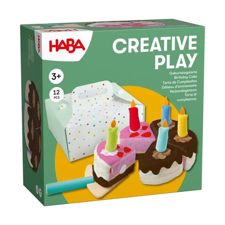 Tarta de cumpleaños de tela<Haba Hot