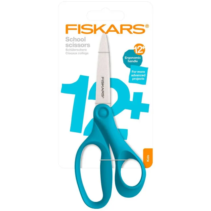 Tijeras 18cm. color turquesa<Fiskars Best
