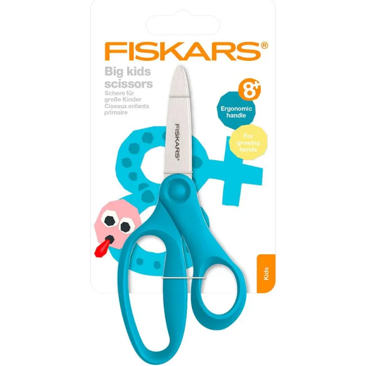 Tijeras 15cm. color turquesa<Fiskars Best