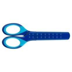 Tijeras escolares Grip azul<Faber castell Hot