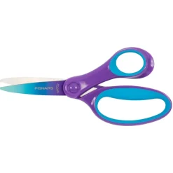 Tijeras softgrip 15cm. azul y violeta<Fiskars New