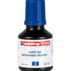 Tintero azul frasco de 30ml<Edding Clearance