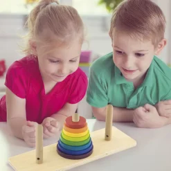 Torre de Hanoi madera juego lógica<Andreu Toys Clearance