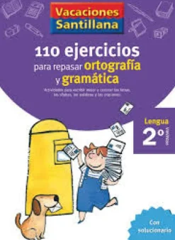 VACACIONES SANTILLANA 2 PRIMARIA 110 EJERCICIOS PARA REPASAR ORTOGRAFIA Y GRAMAT< Outlet
